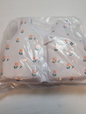 Kids Swim Vest Boys Girls Cute for Fishing Swimming Water Sports White Tulips